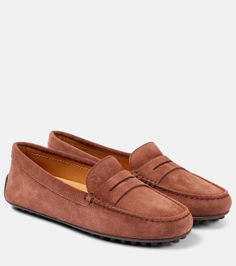 Tod's City Gommino suede driving shoes