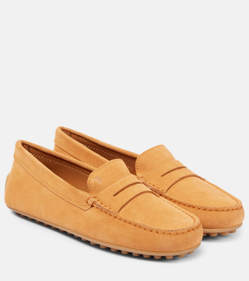 Tod's City Gommino suede loafers