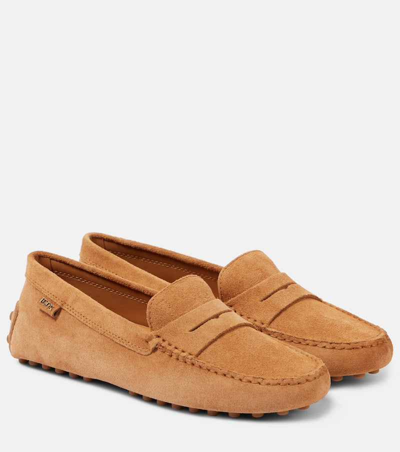 Tod\'s Gommino suede driving shoes