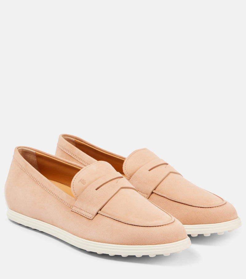 Tod\'s Gommino suede loafers