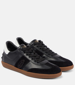 Tod's Suede and leather sneakers