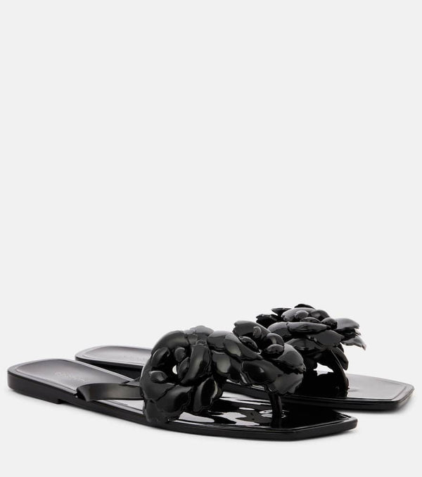 Coperni Silicone Flower sandals