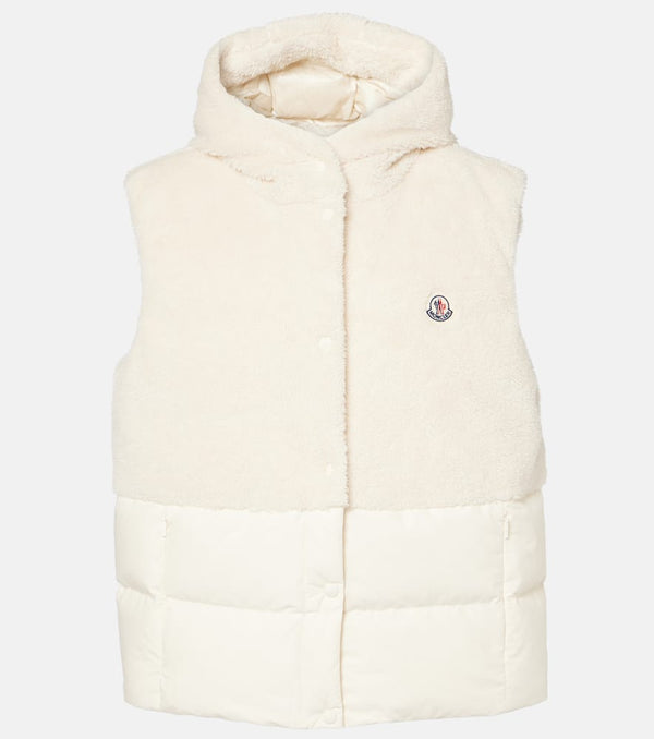 Moncler Floy teddy down vest