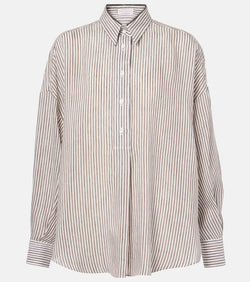 Brunello Cucinelli Linen and silk shirt