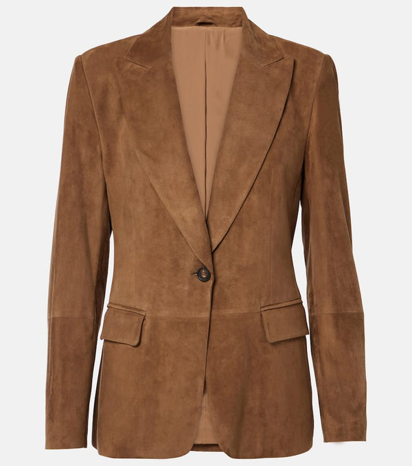 Brunello Cucinelli Monili suede jacket