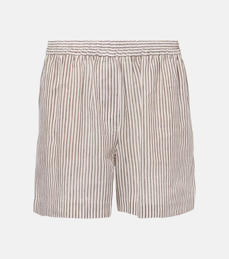 Brunello Cucinelli Linen and silk Bermuda short