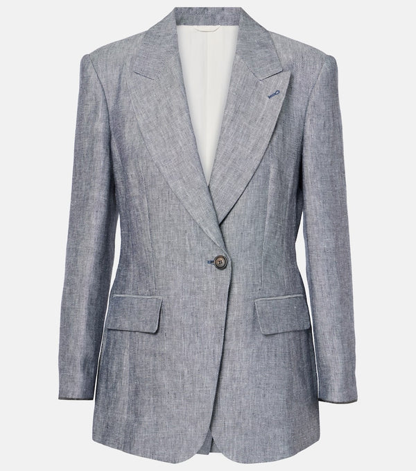 Brunello Cucinelli Hemp and linen blazer