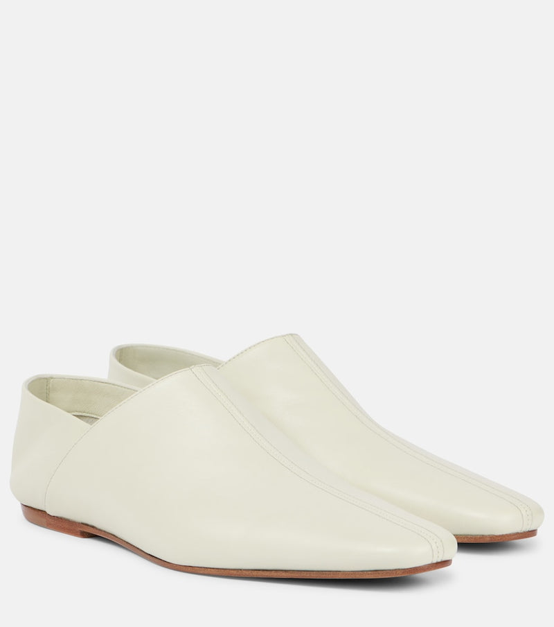 Dries Van Noten Leather slip-on shoes