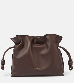 Loewe Flamenco Mini leather clutch