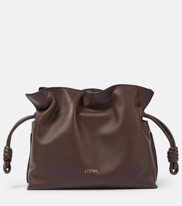 Loewe Flamenco Mini leather clutch