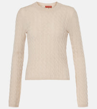 Altuzarra Milla cable-knit cashmere sweater