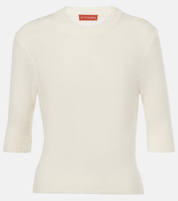 Altuzarra Ty wool and alpaca-blend top