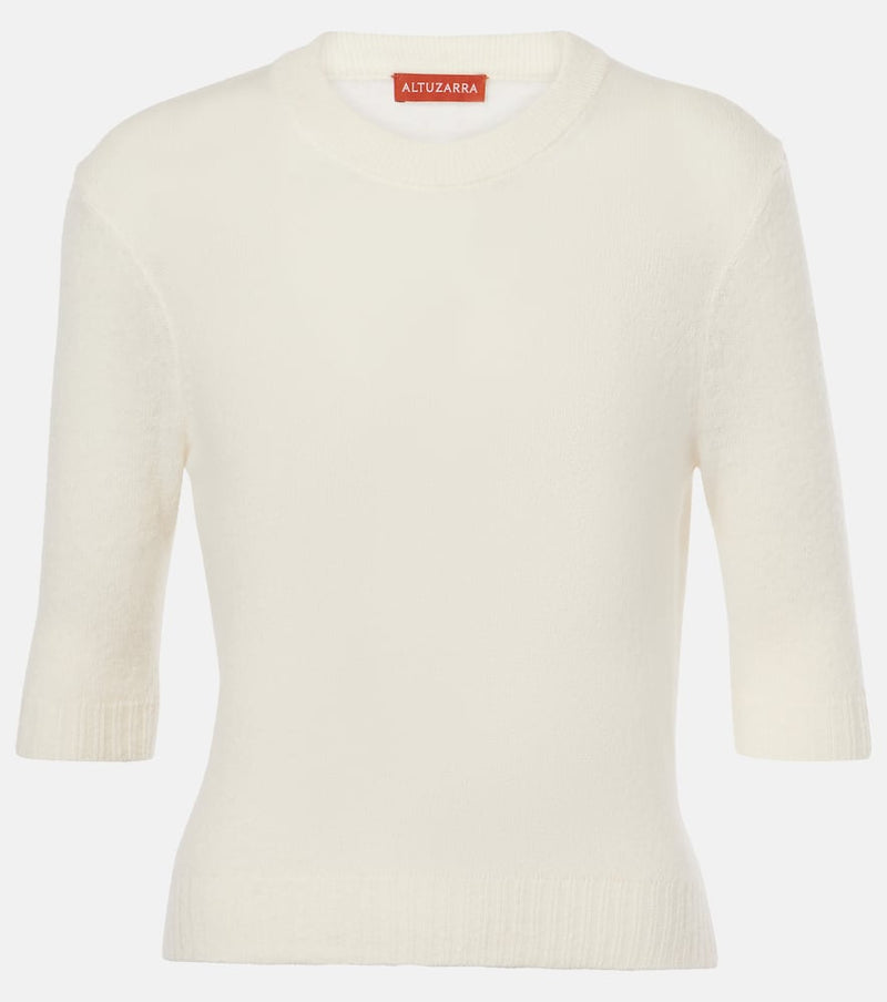 Altuzarra Ty wool and alpaca-blend top