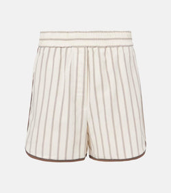 Brunello Cucinelli High-rise Bermuda shorts