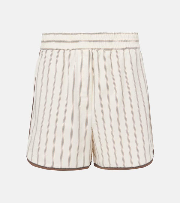 Brunello Cucinelli High-rise Bermuda shorts