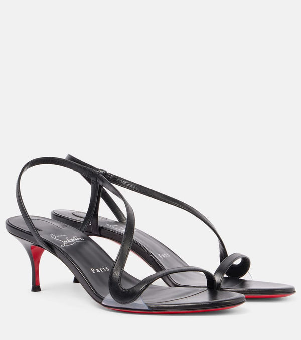 Christian Louboutin Rosalie Alta 55 leather sandals