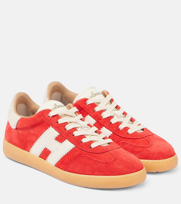 Hogan Cool leather and suede sneakers