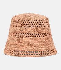 Chloe Sunset raffia bucket hat