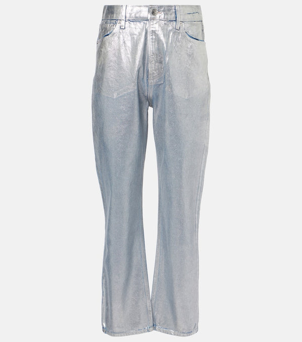 Veronica Beard Daniela cropped straight jeans