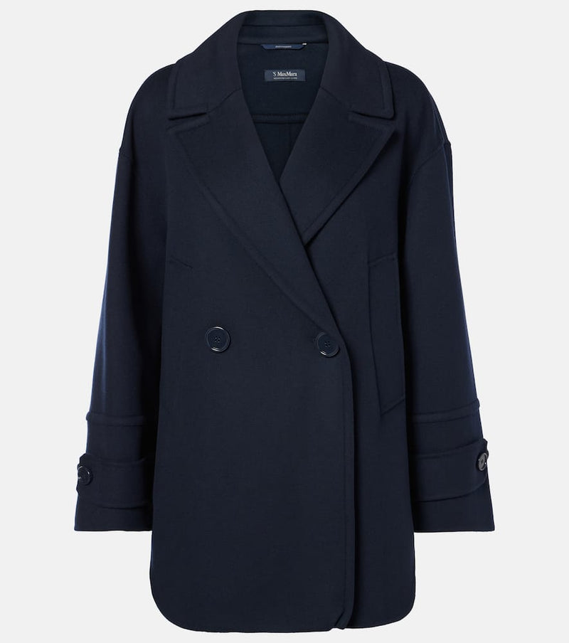 S Max Mara Double-breasted wool jacket