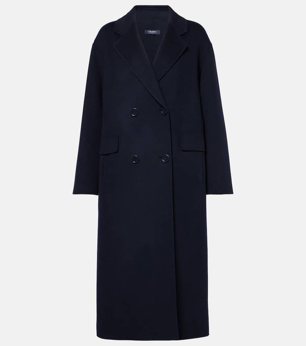 S Max Mara Favola double-breasted virgin wool coat