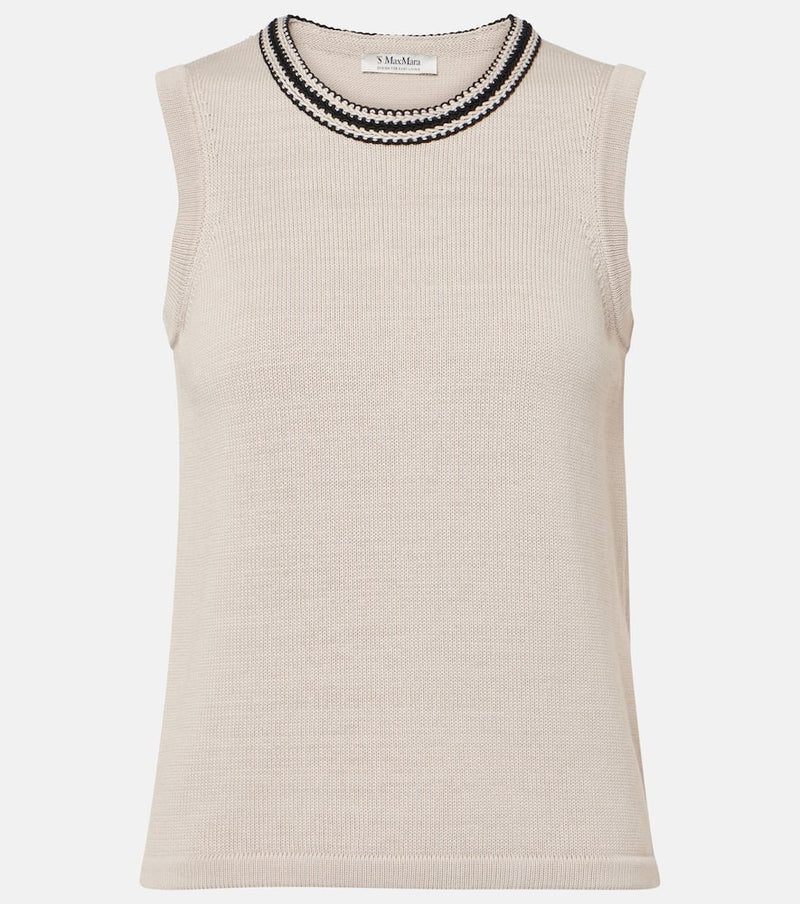 S Max Mara Udine cotton top