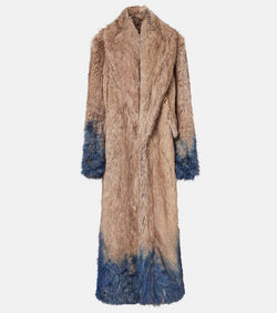 Coperni Spray faux fur coat