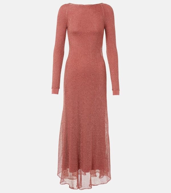 Alaïa Sheer maxi dress