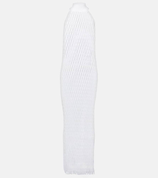 Alaïa Macramé maxi dress