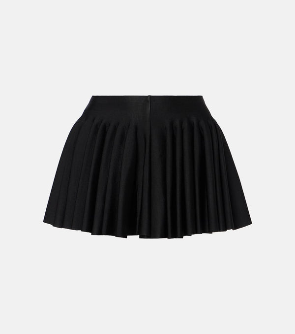 Alaïa Godet pleated shorts