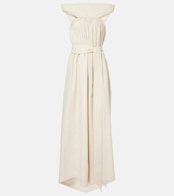 Rick Owens Chalice cutout cotton poplin maxi dress