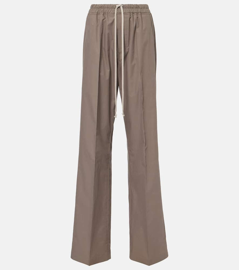 Rick Owens Dietrich cotton wide-leg pants