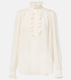 Stella McCartney Meredith ruffled silk blouse