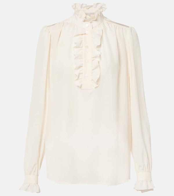 Stella McCartney Meredith ruffled silk blouse