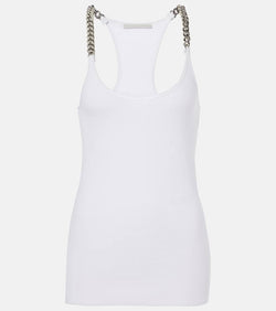 Stella McCartney Cotton-blend tank top