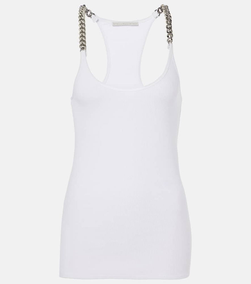 Stella McCartney Cotton-blend tank top