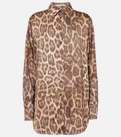 Stella McCartney Leopard-print shirt