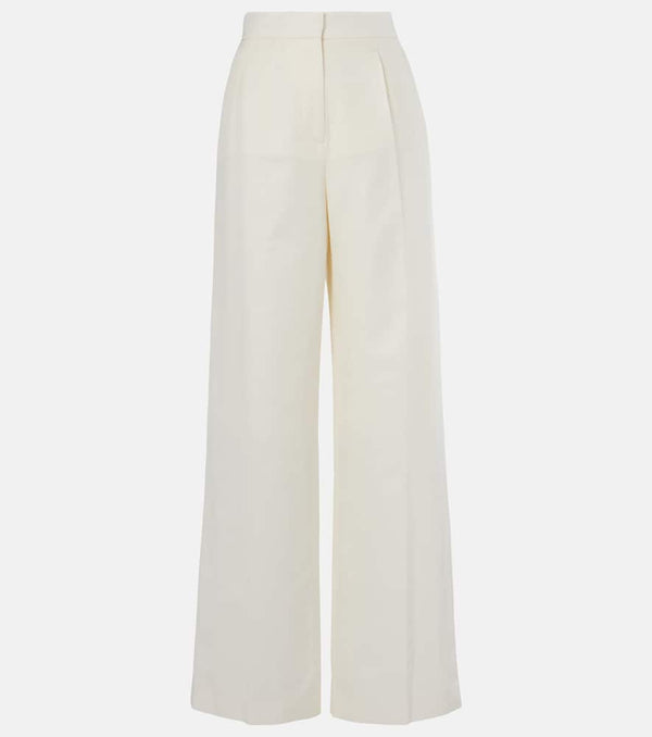 Joseph Alanel silk and cotton wide-leg pants