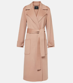 Joseph Arline wool and cashmere wrap coat