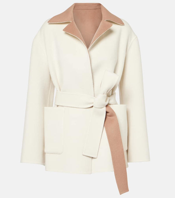 Joseph Arnold wool, cashmere, and silk wrap coat