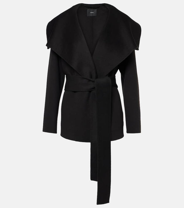 Joseph Adrienne wool and cashmere wrap coat