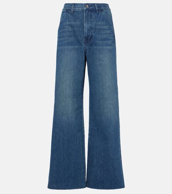 Veronica Beard Taylor wide-leg jeans