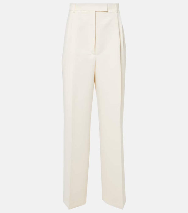 Róhe High-rise wide leg pants