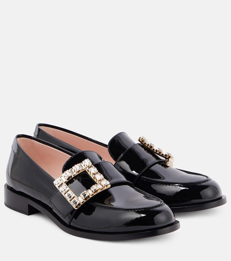 Roger Vivier Tres Vivier patent leather loafers