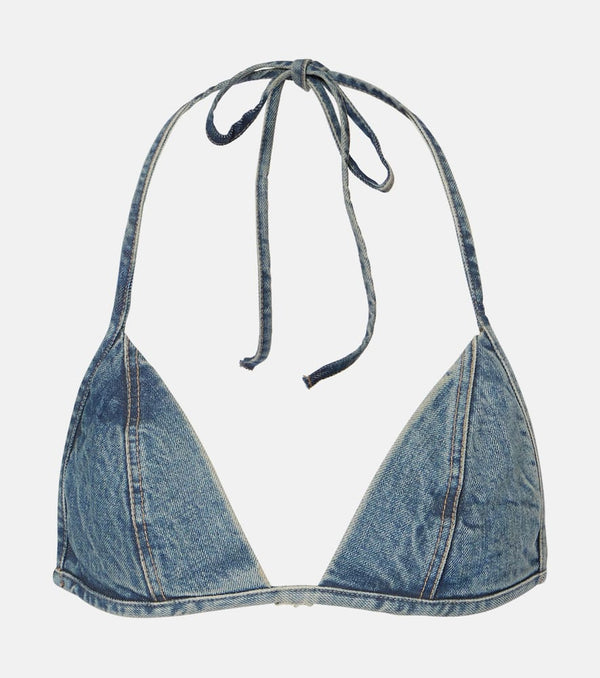 Rick Owens Denim bralette