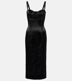 Dolce & Gabbana Satin bustier dress