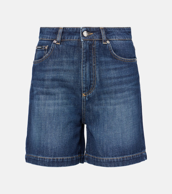 Dolce & Gabbana High-rise denim shorts