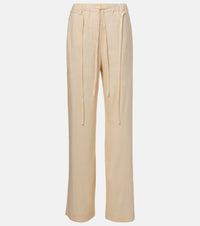 Proenza Schouler White Label Magnus linen-blend straight pants