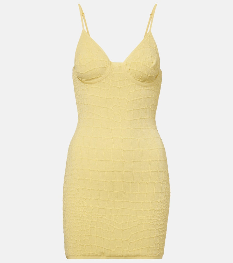 Jacquemus Scala knitted minidress