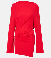 Jacquemus La Croisiere open-back jersey minidress